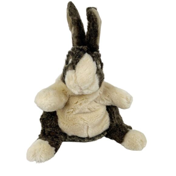 Folkmanis Puppets Baby Dutch Rabbit Bunny 10" - Picture 7 of 11